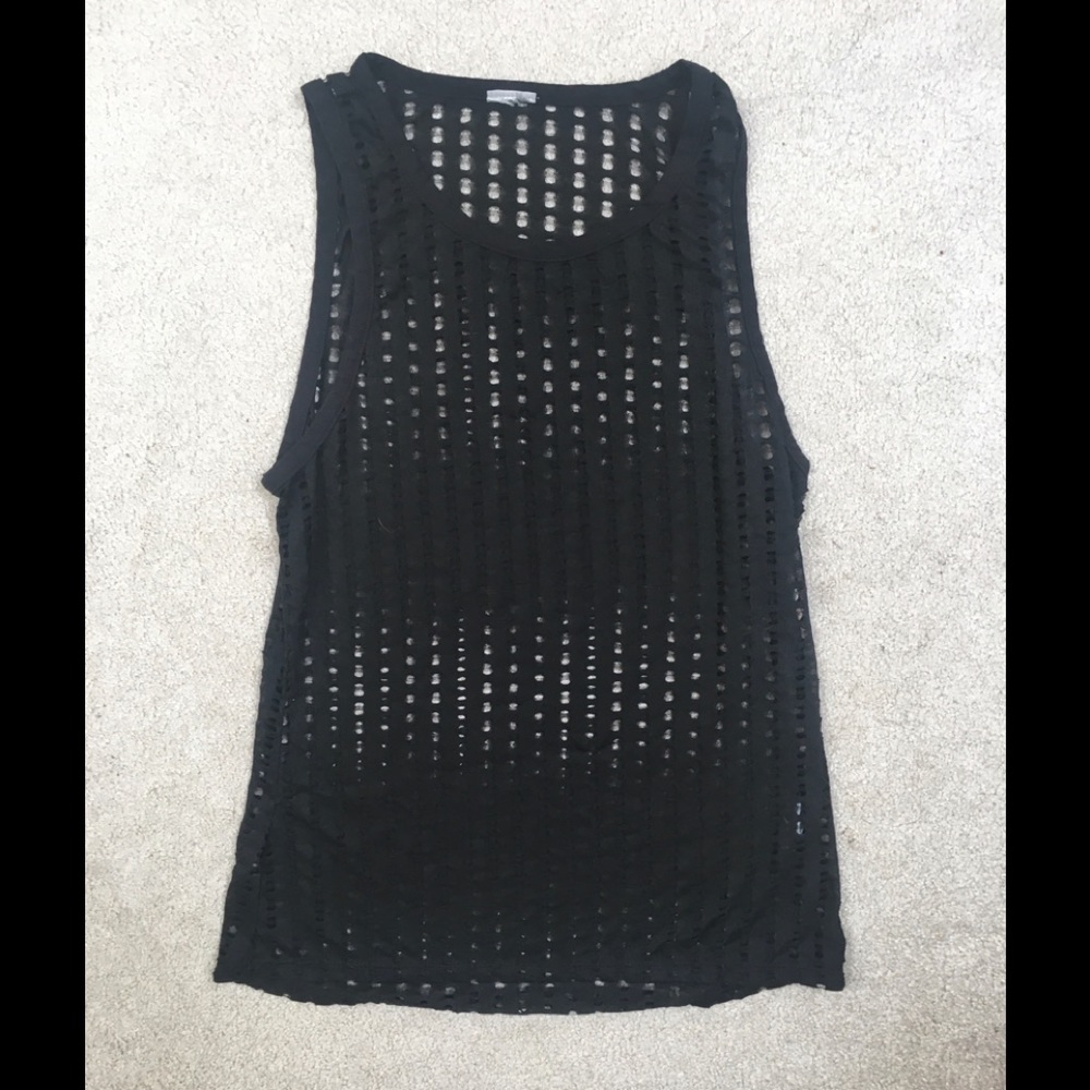 Boutique black tank top S